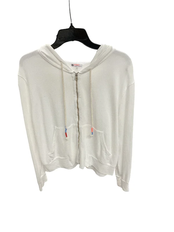 Exclusive Online Offer Sweatshirt Hoodie By Sundry In White, Size: M