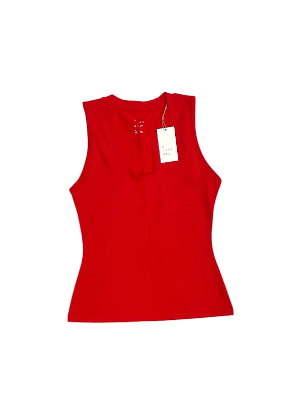 Savings Bonanza Tank Top By A New Day In Red, Size: Xs