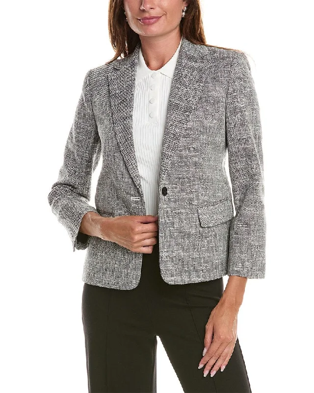 Discount Days Theory Canvas Tweed Blazer