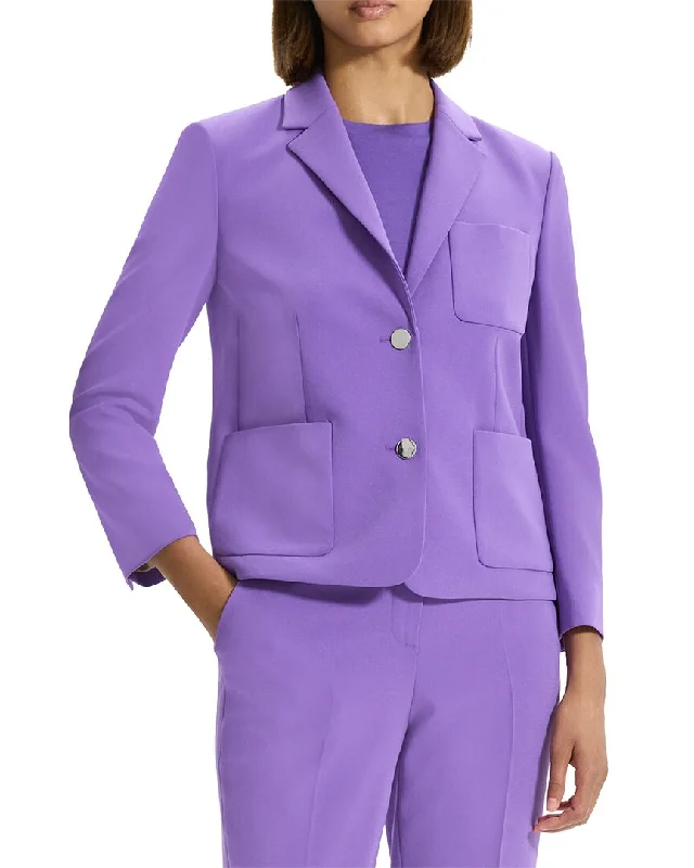 Instant Discount Theory Shrunken Patch Pocket Blazer