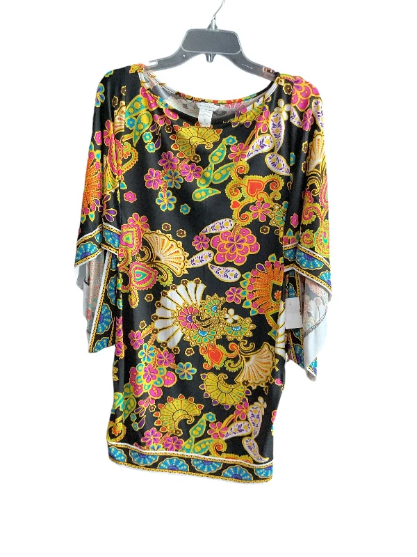 Mega Deal Top 3/4 Sleeve By Trina Turk In Multi-colored, Size: S