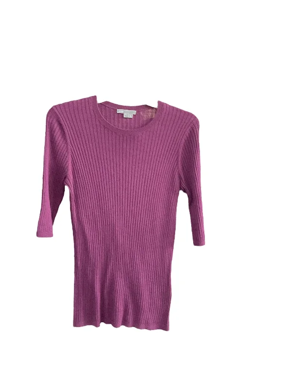 Crazy Savings Top 3/4 Sleeve By Vince In Purple, Size: L