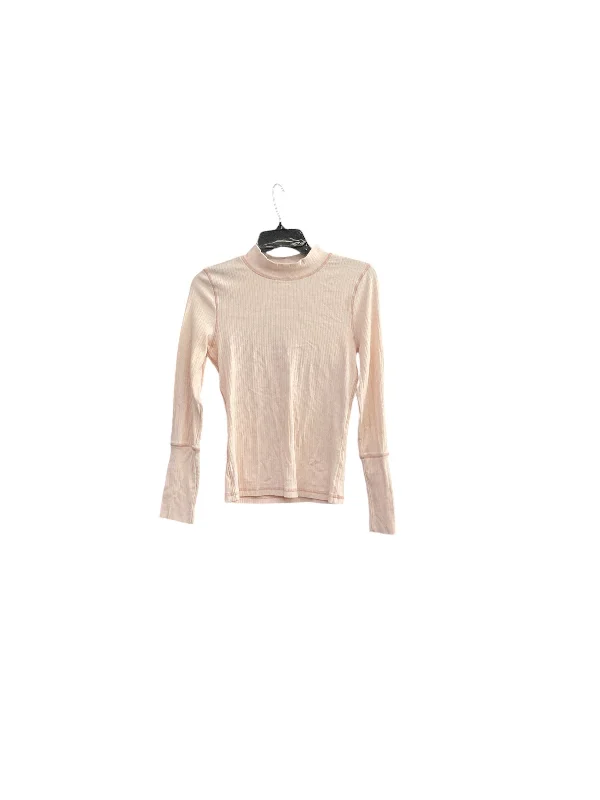 Special Price Top Long Sleeve By Free People In Pink, Size: M