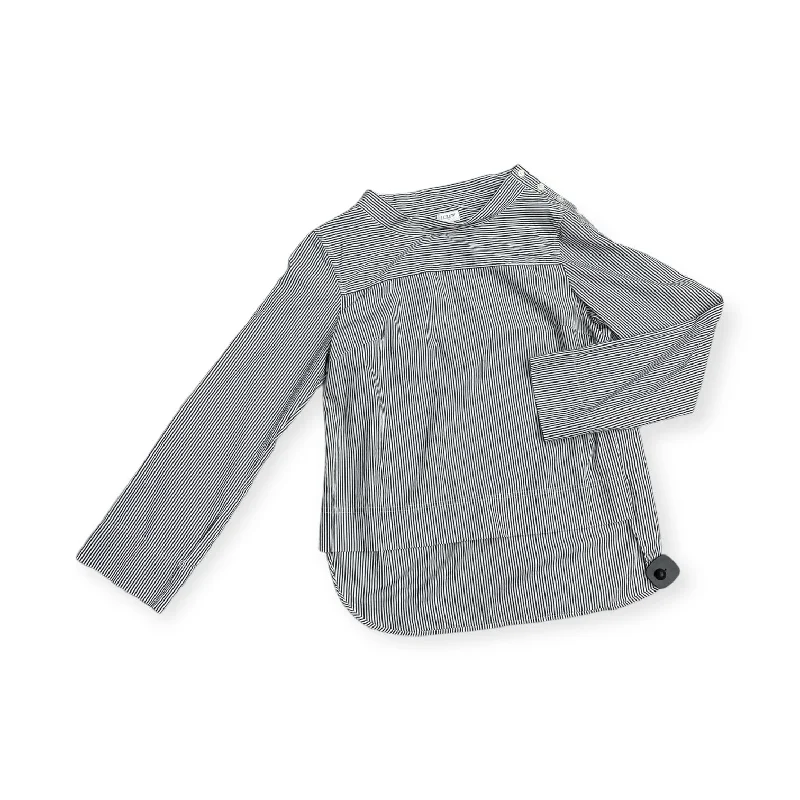 Seasonal Sale Top Long Sleeve By J. Crew In Striped Pattern, Size: 12