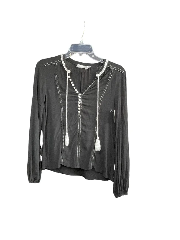 Final Markdown Top Long Sleeve By Line & Dot In Black, Size: XS