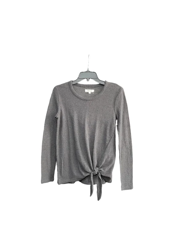 Quick Sale Top Long Sleeve By Madewell In Black, Size: Xs