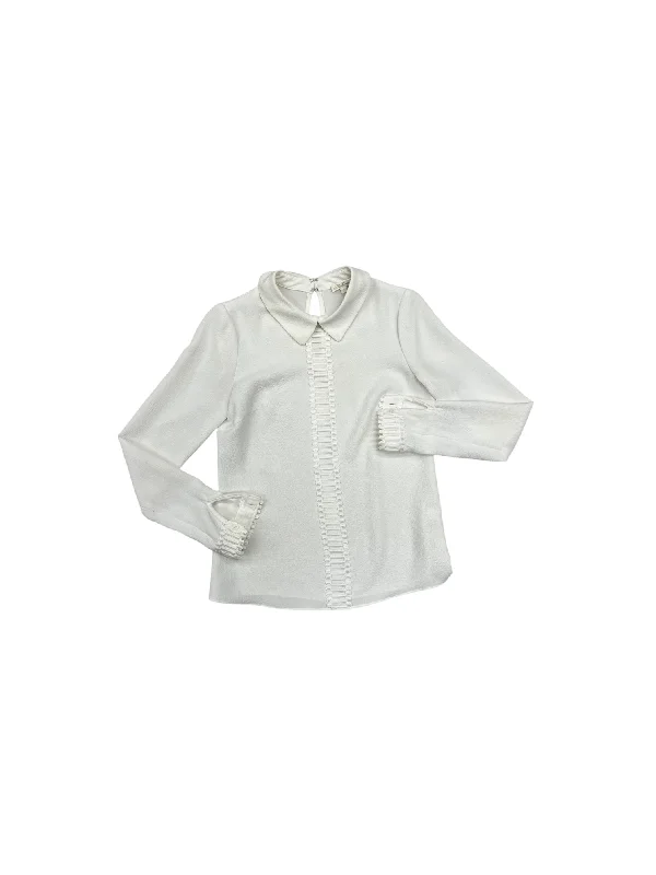 Bargain Prices Top Long Sleeve By Shosanna In Ivory, Size: 2