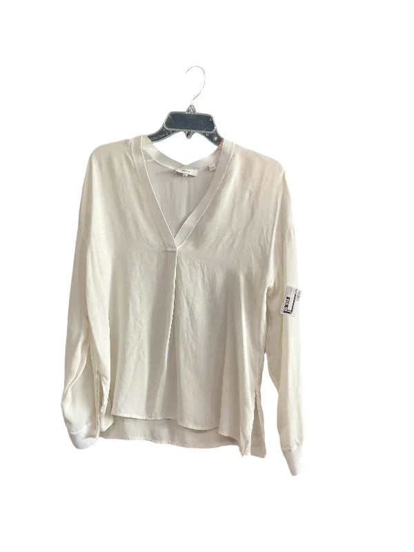 Act Now Top Long Sleeve By Vince In White, Size: M
