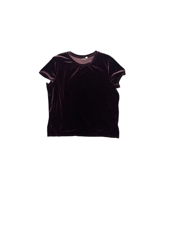 Buy More, Save More Top Short Sleeve By Gap In Purple, Size: L