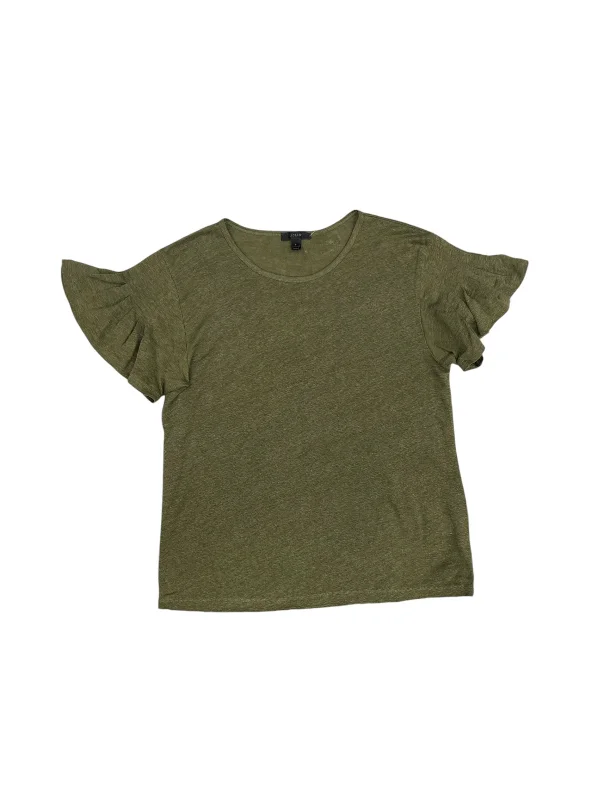 Special Buy Top Short Sleeve By J. Crew In Green, Size: S