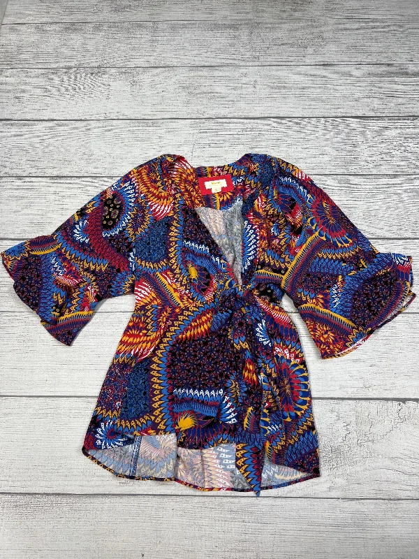 Epic Deals Top Short Sleeve By Maeve In Print, Size: Mp