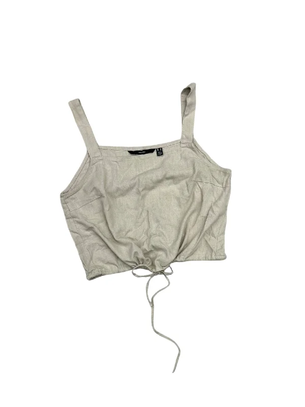Price Rollback Top Sleeveless By Vero Moda In Tan, Size: M