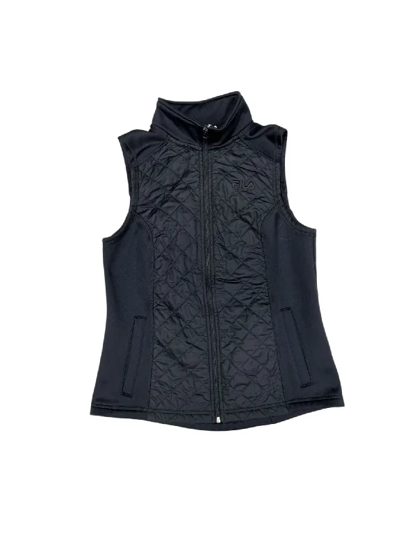 Vest Fleece By Fila In Black, Size: Xs