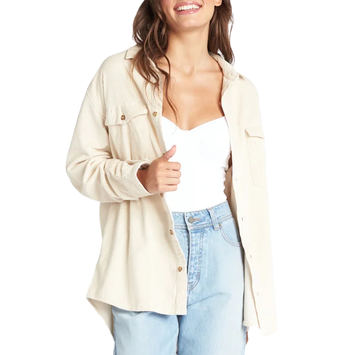 Price Buster Women's Let It Go Corduroy Long Sleeve