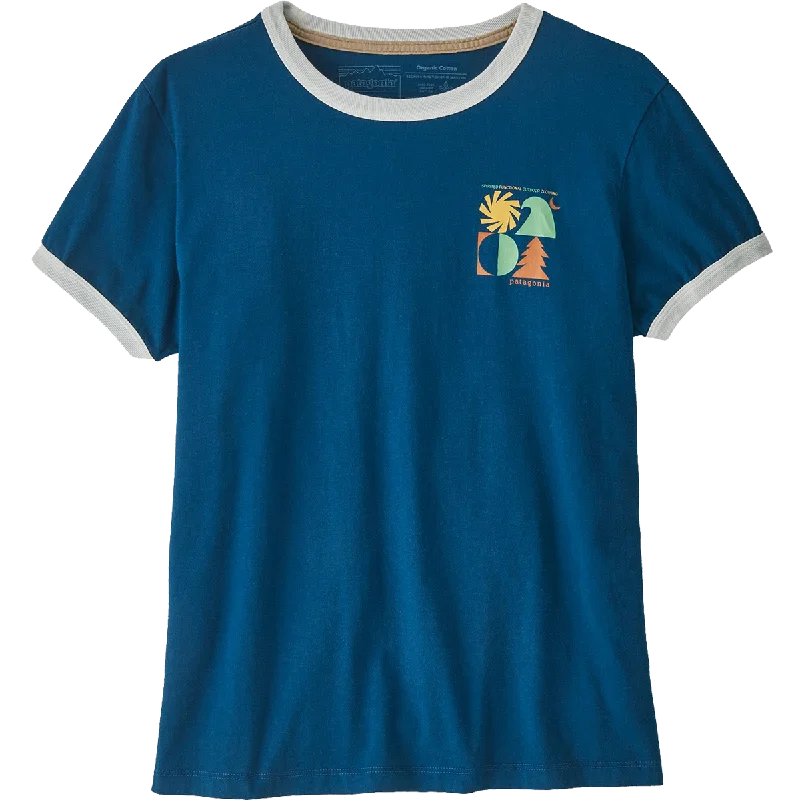 Price Drop Alert Women's Spirited Seasons Organic Ringer Tee