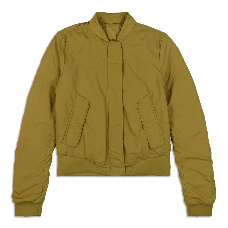 Clearance Sale Warm Two Ways Bomber - Resale