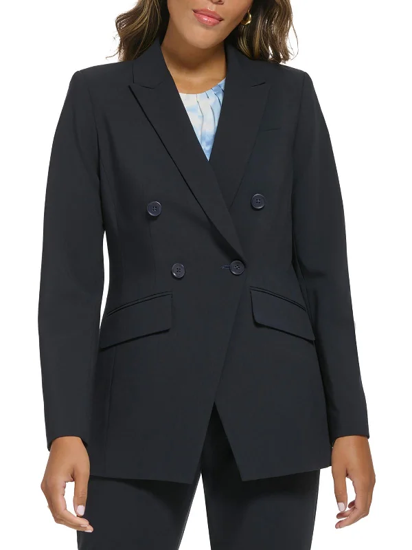 Fantastic Offers Womens Notch Collar Suit Separate Double-Breasted Blazer