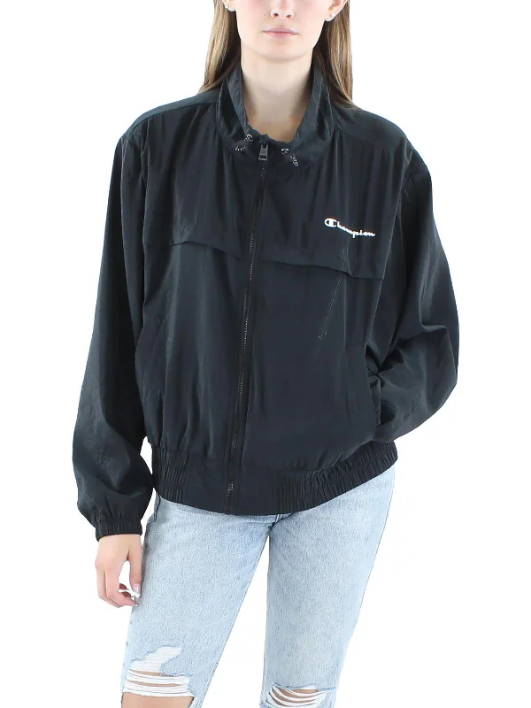 Reduced Prices Womens Water Repellent Polyester Windbreaker Jacket