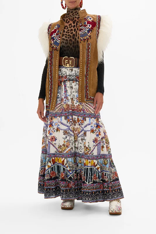 Season Finale Sale OVERSIZED SUEDE GILET VOLENDAM DOLLS