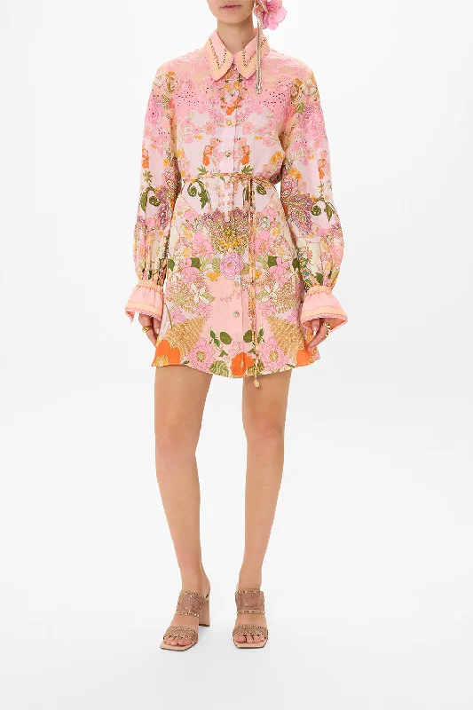 Steals and Deals SHIFT SHIRT DRESS CLEVER CLOGS