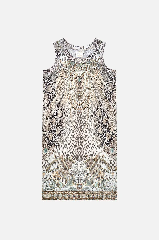 Markdown Madness KIDS JERSEY TANK DRESS 4-10 LOOKING GLASS HOUSES