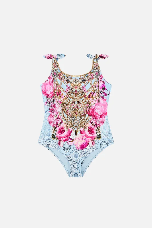 Special Savings KIDS TIE SHOULDER ONE PIECE 4-10 DOWN THE GARDEN PATH