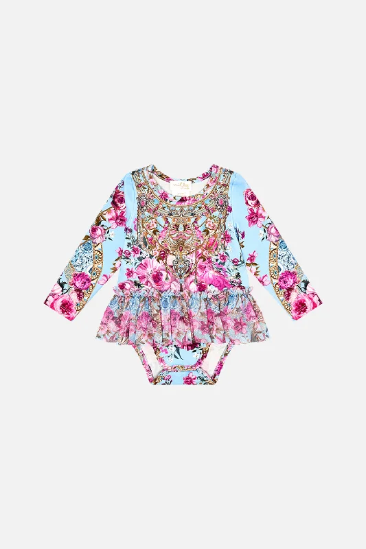 One-DAY Sale BABY TUTU BODYSUIT DOWN THE GARDEN PATH