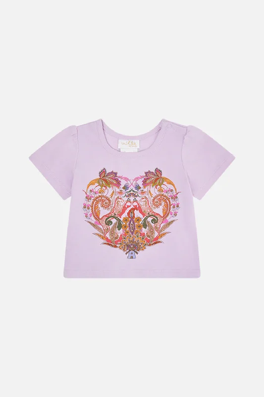 Online Only BABIES SHORT SLEEVE TEE CLEVER CLOGS