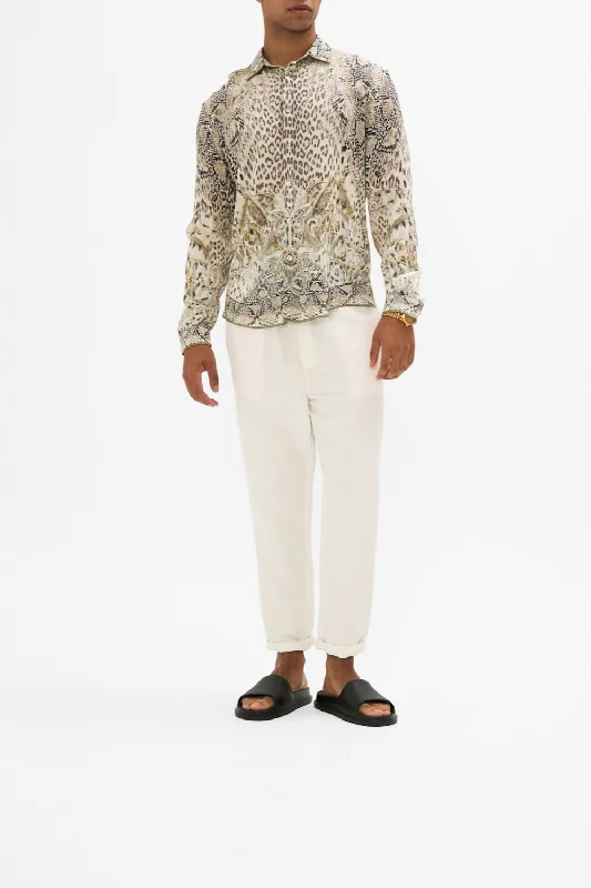 Exclusive Preview COLLARED LONG SLEEVE SHIRT LOOKING GLASS HOUSES