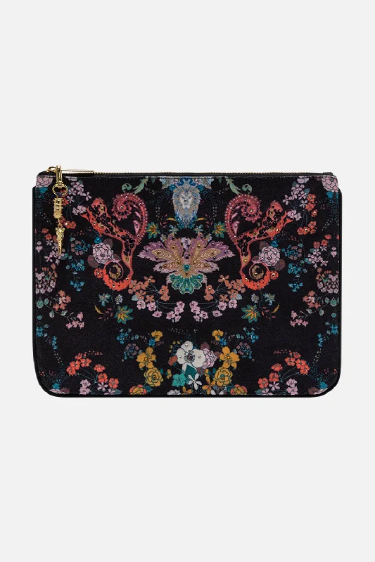 Big Discounts SMALL CANVAS CLUTCH WE WORE FOLKLORE