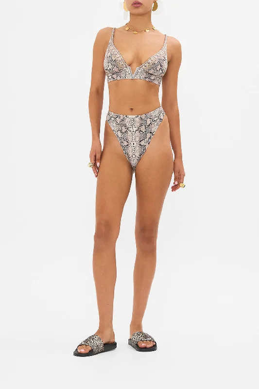Closeout Sale V NECK HARDWARE BRA LOOKING GLASS HOUSES