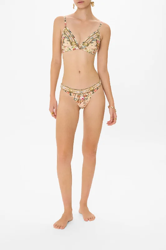 Deep Discounts SOFT BRA WITH BACK CLIP ROSE GARDEN REVOLUTION