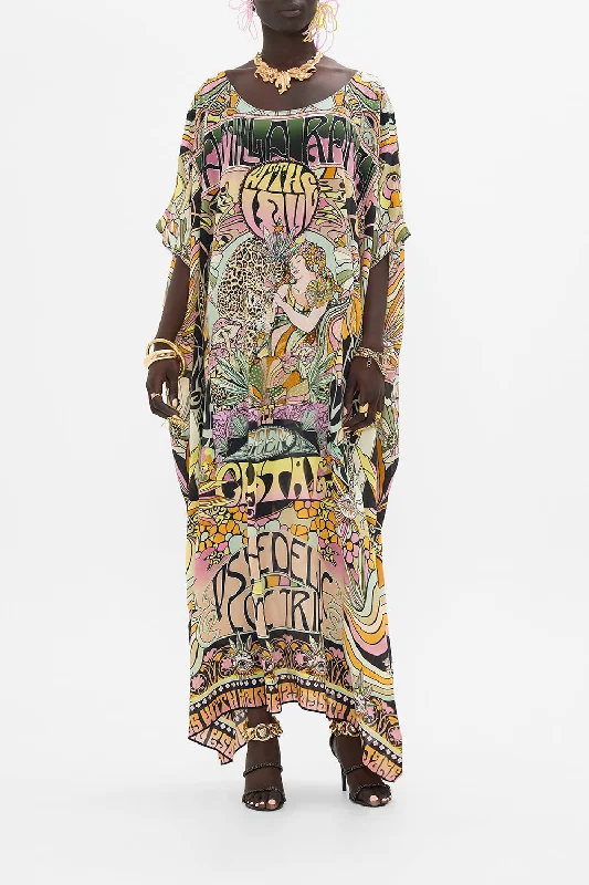 Final Sale ROUND NECK KAFTAN DAY TRIPPIN