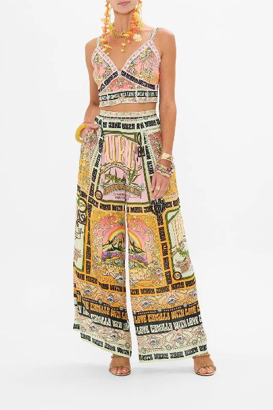 Fantastic Deals TUCK FRONT PANT LETS CHASE RAINBOWS