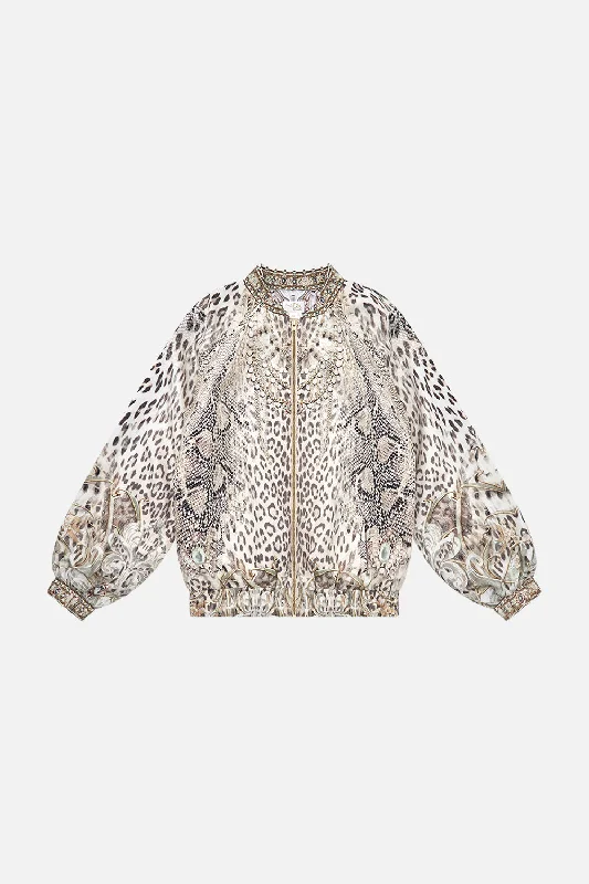 Deal Frenzy KIDS BOMBER JACKET 12-14 LOOKING GLASS HOUSES