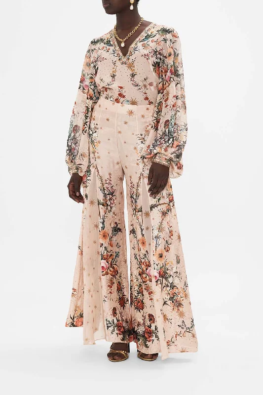 Instant Discount FLARES WITH LACE UP SIDE ROSE GARDEN REVOLUTION