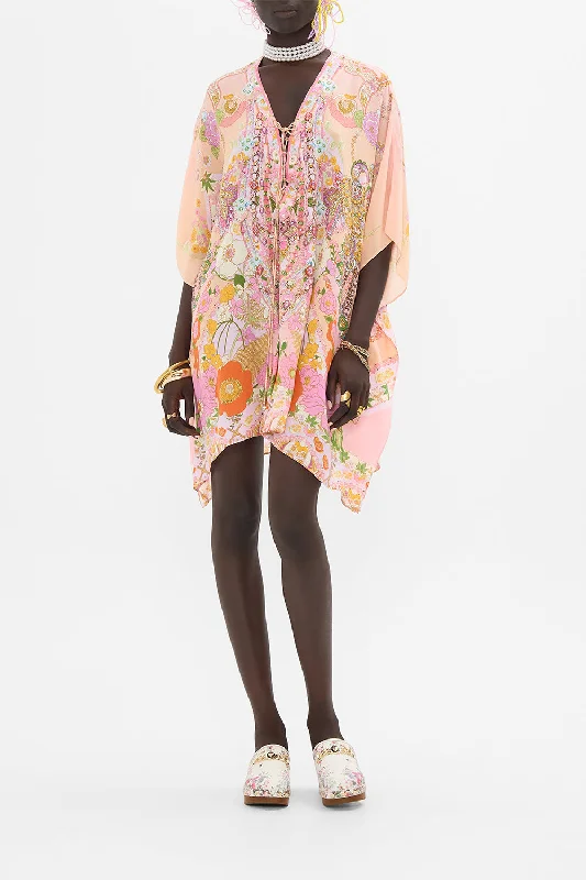 Shop and Save SHORT LACE UP KAFTAN CLEVER CLOGS