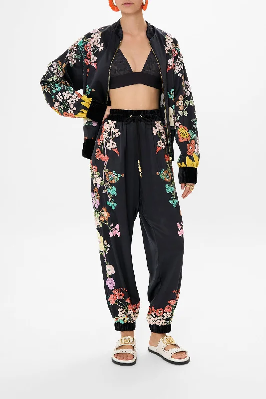 Crazy Deals WOVEN EMBELLISHED TRACK PANT WE WORE FOLKLORE