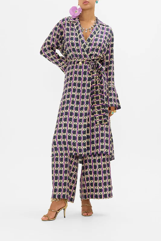 Special Offer SPLIT CUFF SOFT COAT FILM DIVA