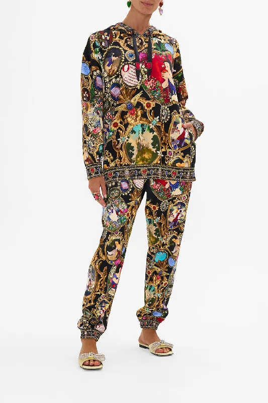 Discount Deals SILK BAND OVERSIZED HOODIE WITH POCKETS HAPPILY EVER AFTER