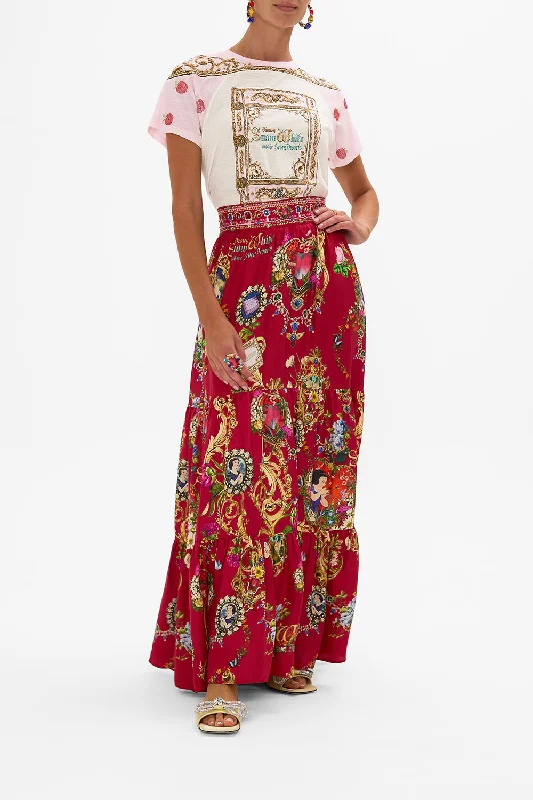 Special Price FITTED PANELLED T-SHIRT JUST ONE BITE SNOW WHITE