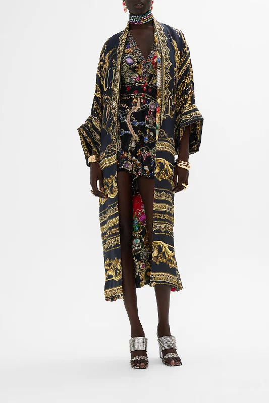 Huge Discounts LONG LINE REVERSIBLE ROBE HAPPILY EVER AFTER