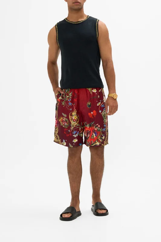 Time-Limited Offer BAGGY MID LENGTH WALK SHORT JUST ONE BITE SNOW WHITE