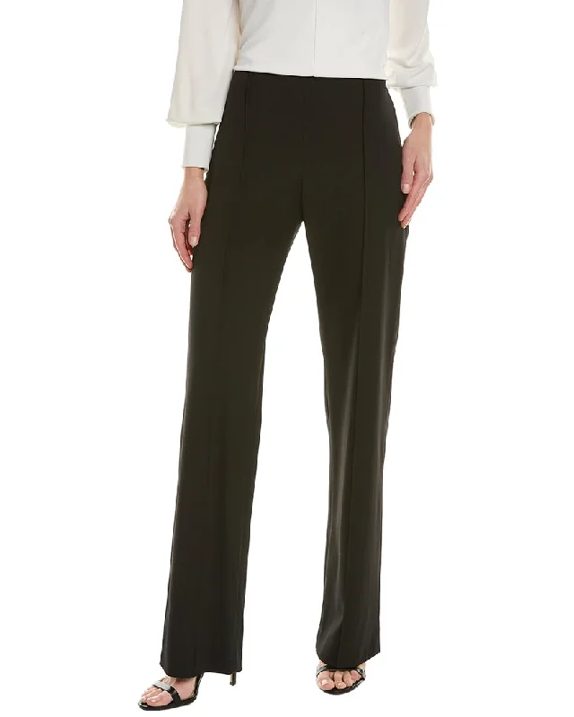 Price Slash Carolina Herrera Darted Front Wool-Blend Pant