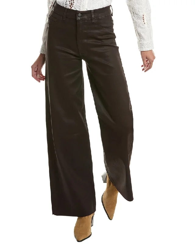 Bonus Savings DL1961 Hepburn Dark Mocha Wide Leg Jean