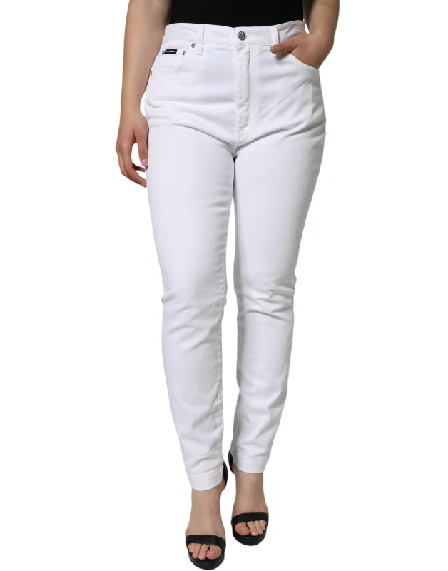 Savings Bonanza Dolce & Gabbana  Cotton Stretch AUDREY Skinny Women's Jeans