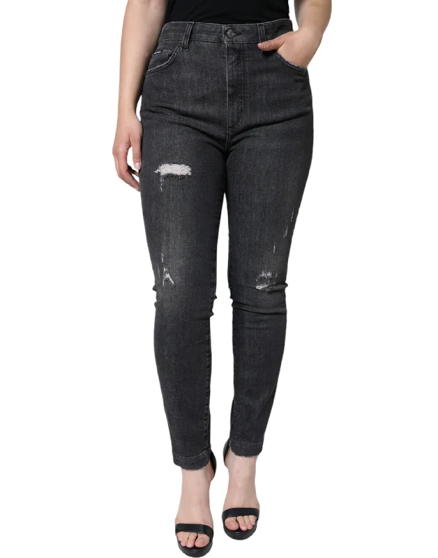 Mega Deal Dolce & Gabbana  Cotton Stretch Tatte Skinny Women's Jeans