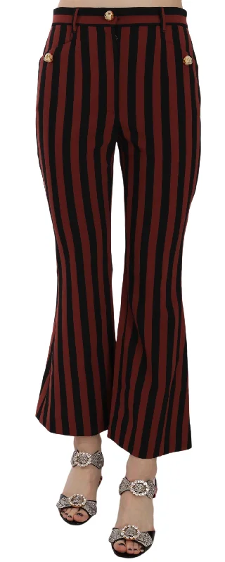 Price Fest Dolce & Gabbana Elegant Cropped Fla Women's Trousers