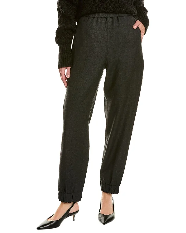 Can't Miss GANNI Pull-On Wool-Blend Pant