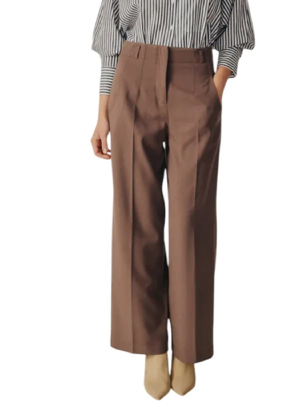 Price Rollback Gaura Trousers In Taupe